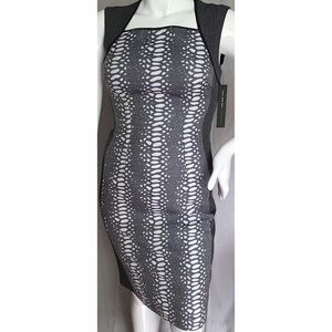 Marc New York Multi-tone Blue Sheath Dress 10